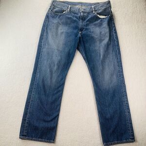 Ralph Lauren Polo Jeans Men's 38 x 32 867 Classic Straight Fit Blue Denim Cotton